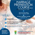 Marriage Preparation Course Feb 2025