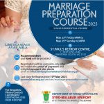 Marriage Preparation Course May 2025